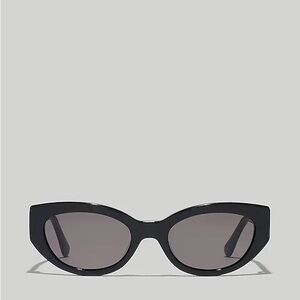 Madewell Black Cat-Eye Sunglasses